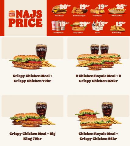 Burger King-katalog i Norrköping | Burger King Meny | 2023-09-11 - 2023-12-02