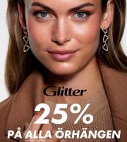 Erbjudande på sidan 10 i Glitter 25% på ALLA örhängen katalogen från Glitter