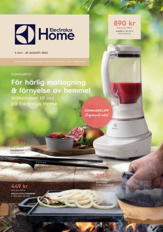 Electrolux Home-katalog | Electrolux Home Erbjudande Kampanjer | 2022-07-04 - 2022-08-29