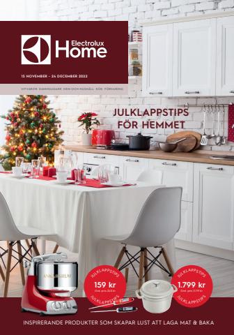 Erbjudanden av Elektronik och Vitvaror i Varberg | Electrolux Home Erbjudande Jul de Electrolux Home | 2022-11-14 - 2022-12-24