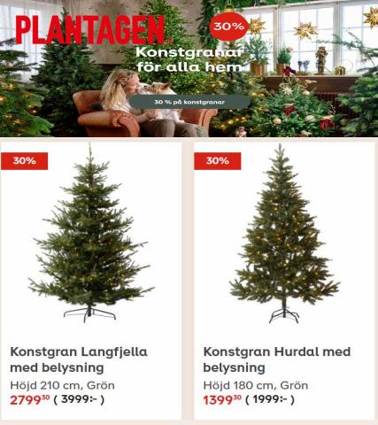 Erbjudanden av Möbler och Inredning i Halmstad | Jul 2022 de Plantagen | 2022-11-14 - 2022-12-10