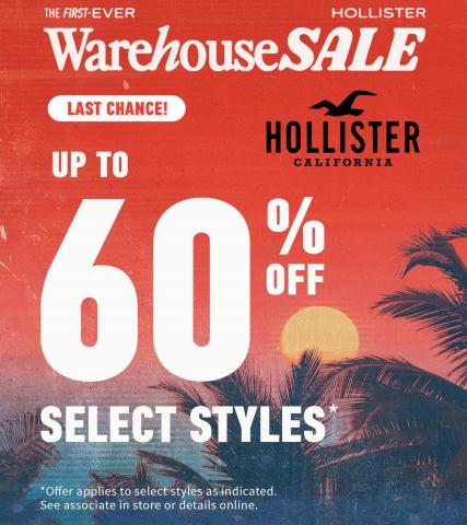 Hollister-katalog | Warehouse Sale | 2023-03-20 - 2023-06-03