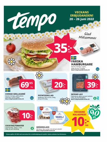 Tempo-katalog i Sundsvall | Veckans erbjudanden Tempo | 2022-06-20 - 2022-06-26