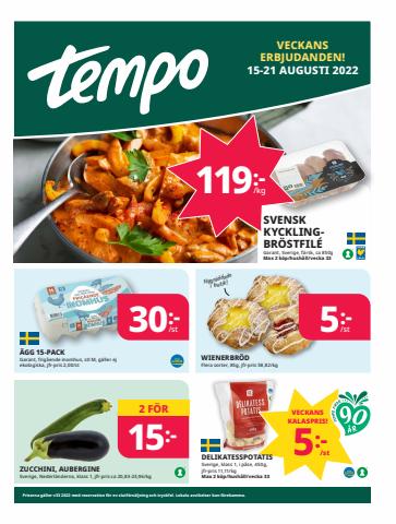 Tempo-katalog i Lidköping | Veckans erbjudanden Tempo | 2022-08-15 - 2022-08-21