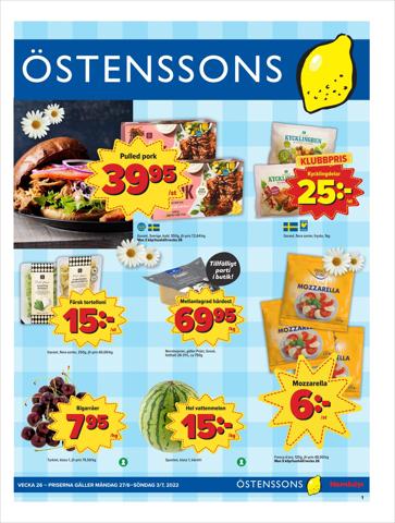 Östenssons-katalog i Linköping | Veckans Erbjudanden Östenssons | 2022-06-27 - 2022-07-03