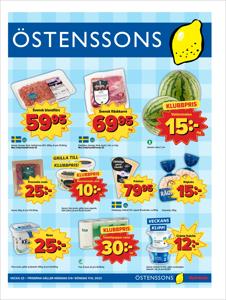 Erbjudanden av Matbutiker i Linköping | Östenssons reklambad de Östenssons | 2023-06-05 - 2023-06-11