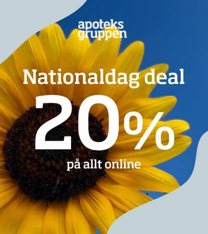 Erbjudanden av Apotek och Hälsa i Helsingborg | Nationaldag Deal de Apoteksgruppen | 2022-06-16 - 2022-07-01