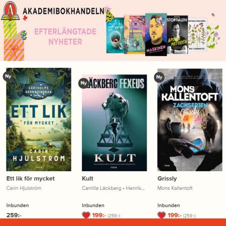 Erbjudanden av Böcker och Kontorsmaterial i Umeå | Akademibokhandeln Nyheter de Akademibokhandeln | 2022-05-10 - 2022-05-16