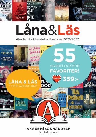 Erbjudanden av Böcker och Kontorsmaterial i Lund (Skåne) | Låna & Läs 2021&2022 de Akademibokhandeln | 2021-12-01 - 2022-08-31