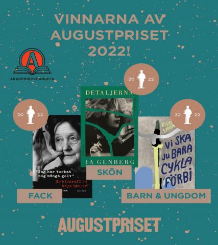Erbjudanden av Böcker och Kontorsmaterial i Linköping | 2022 års Augustpris! de Akademibokhandeln | 2022-12-01 - 2023-01-06