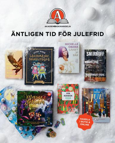 Erbjudanden av Böcker och Kontorsmaterial i Mjölby | Julkatalog 2022 de Akademibokhandeln | 2022-12-01 - 2023-01-06