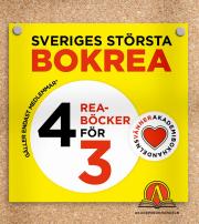 Erbjudanden av Böcker och Kontorsmaterial i Norrköping | Bokrea 4 fór 3 de Akademibokhandeln | 2023-09-18 - 2023-10-18