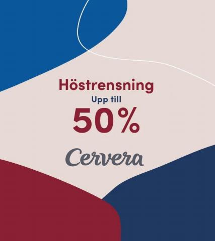 Cervera-katalog i Umeå | Höstrensning - upp till 50% rabatt! | 2022-09-26 - 2022-10-08