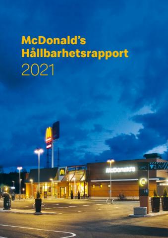 Erbjudanden av Restauranger och Kaféer | McDonald’s Hållbarhetsrapport 2021 de McDonald's | 2022-06-14 - 2022-07-31