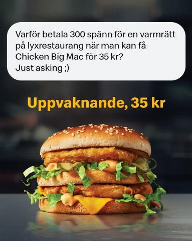 Erbjudanden av Restauranger och Kaféer i Landskrona | Meny de McDonald's | 2022-06-14 - 2022-08-31