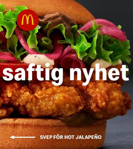 McDonald's-katalog i Uppsala | Nyhet Meny | 2023-02-01 - 2023-05-27