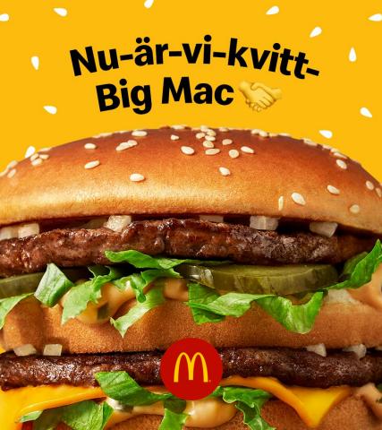 McDonald's-katalog i Norrköping | Nyhet Meny | 2023-07-25 - 2023-10-16