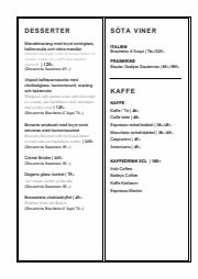 Erbjudanden av Restauranger och Kaféer | Dessert de Melanders | 2023-03-15 - 2023-04-29