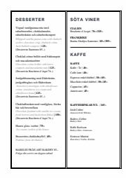 Erbjudanden av Restauranger och Kaféer i Täby | Dessert Meny de Melanders | 2023-08-15 - 2023-10-27