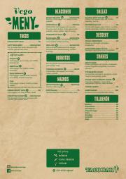 Erbjudanden av Restauranger och Kaféer i Stockholm | Vego Meny de Taco Bar | 2023-01-29 - 2023-03-11