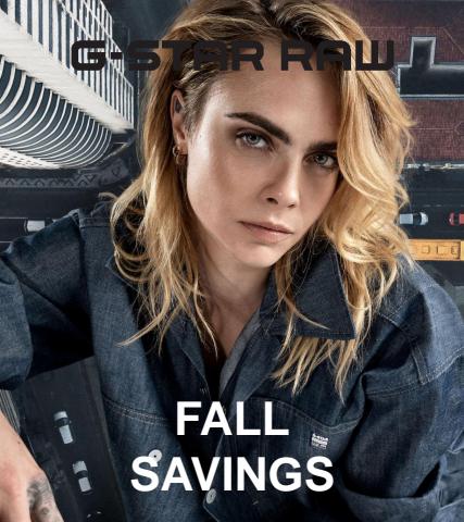 G-Star Raw-katalog | Fall Savings | 2022-11-05 - 2023-01-14