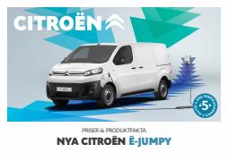 Erbjudanden av Bilar och Motor i Mjölby | Citroën Ë-Jumpy de Citroën | 2022-06-10 - 2024-01-08