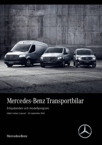 Erbjudanden av Bilar och Motor i Stockholm | Kampanjbroschyr Vans de Mercedes-Benz | 2021-09-25 - 2023-01-31