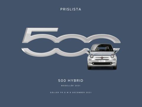 Fiat-katalog | Fiat 500 Hybrid | 2022-02-21 - 2023-01-31