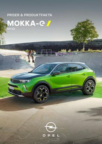 Erbjudanden av Bilar och Motor i Hässleholm | Opel - Mokka-e de Opel | 2022-02-01 - 2023-01-31