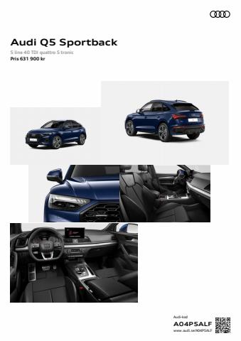 Audi-katalog | Audi Q5 Sportback | 2022-04-07 - 2023-01-31