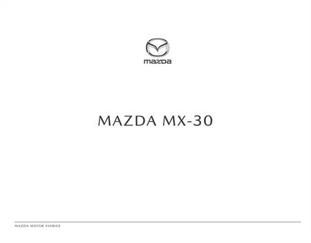 Mazda-katalog | Mazda MX-30 | 2020-10-17 - 2021-12-31