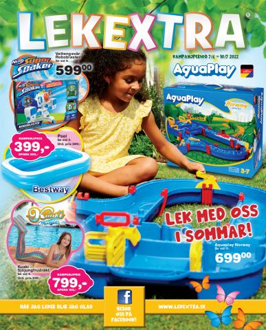 Erbjudanden av Leksaker och Barn i Tyresö | Sommerkatalog 2022 de Lekextra | 2022-06-07 - 2022-07-10