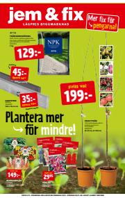 Jem&Fix-katalog i Karlskrona | Jem&Fix reklamblad | 2023-03-19 - 2023-03-26