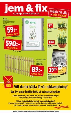 Jem&Fix-katalog i Ljungby (Kronoberg) | Jem&Fix reklamblad | 2023-03-26 - 2023-04-02