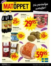 Erbjudanden av Matbutiker i Västerås | Matöppet reklamblad de Matöppet | 2023-03-27 - 2023-04-02