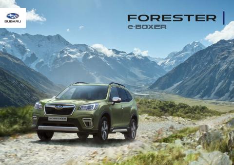 Subaru-katalog | Subaru Forester e-Boxer | 2021-11-30 - 2022-12-31