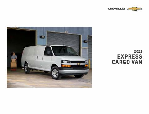 Chevrolet-katalog | Chevrolet Express Cargo VAN 2022 | 2022-01-22 - 2023-01-22
