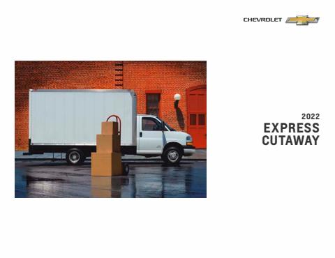 Chevrolet-katalog | Chevrolet Express Cutaway 2022 | 2022-01-22 - 2023-01-22