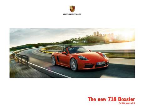 Porsche-katalog | Porsche 718 Boxter | 2021-07-01 - 2021-12-31