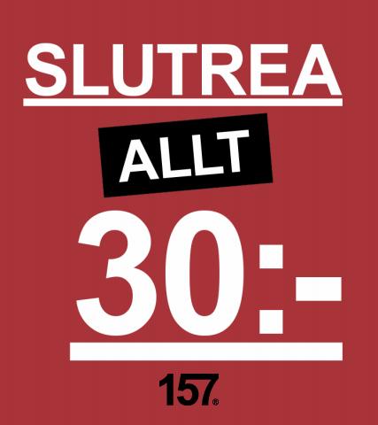 Erbjudanden av Kläder, Skor och Accessoarer i Umeå | Slutrea de Lager 157 | 2022-09-17 - 2022-10-22