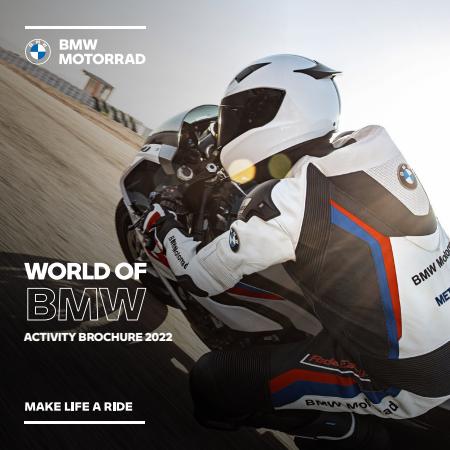 BMW Motorcyklar-katalog | World of BMW Activity Brochure 2022 | 2022-04-08 - 2022-12-31