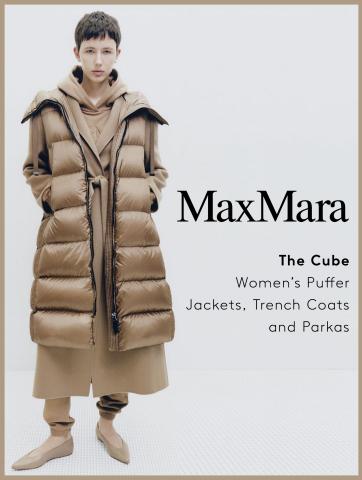 Max Mara-katalog | The Cube: Women’s Puffer Jackets, Trench Coats and Parkas | 2022-10-03 - 2022-12-01