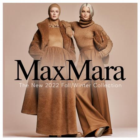 Erbjudanden av Lyxmärken i Stockholm | The New 2022 Fall/Winter Collection de Max Mara | 2022-10-03 - 2022-12-01