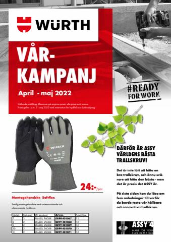 Würth-katalog | Vårkampanj | 2022-04-30 - 2022-05-31