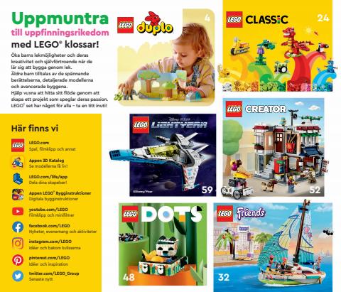 Klossbutiken-katalog | Lego Juni-December 2022 | 2022-08-04 - 2022-12-31