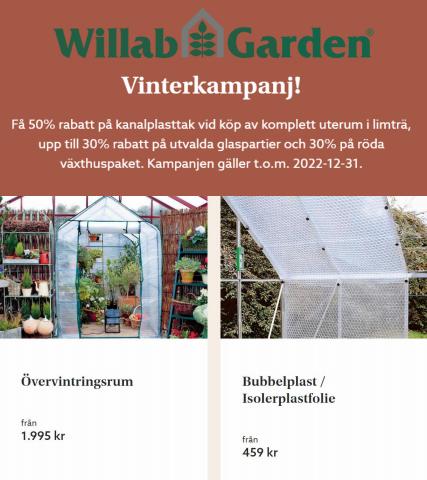 Willab Garden-katalog | Vinterkampanj! | 2022-12-02 - 2022-12-31