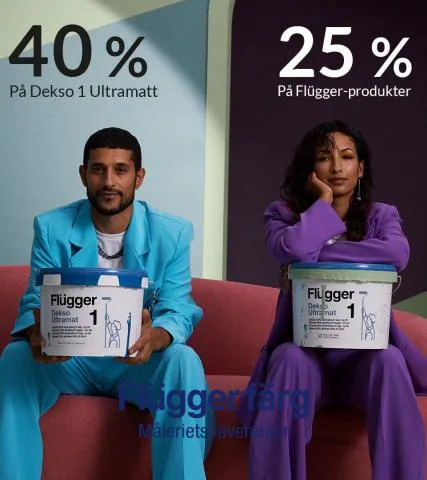 Flügger Färg-katalog i Ljungby (Kronoberg) | Flügger Färg Erbjudande Aktuell Kampanj | 2023-02-27 - 2023-04-08