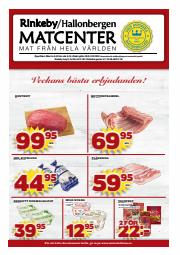Erbjudanden av Matbutiker i Täby | Veckans erbjudanden Matcenter de Matcenter | 2023-09-25 - 2023-10-01