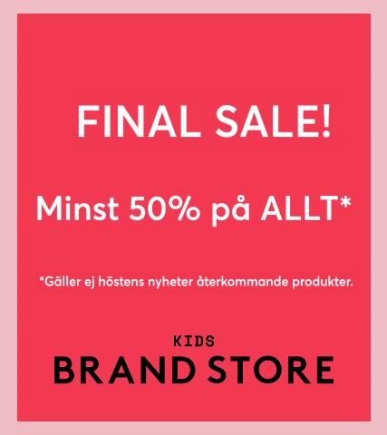 KidsBrandStore-katalog i Stockholm | Final Sale! | 2023-08-03 - 2023-09-28