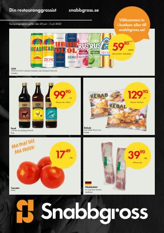 Erbjudanden av Matbutiker i Halmstad | Snabbgross Erbjudande Veckans Kampanjer de Snabbgross | 2022-06-19 - 2022-07-03